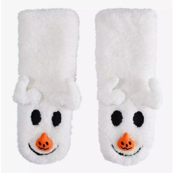 The Nightmare Before Christmas Zero Sherpa Slipper Socks New in Package - Picture 1 of 2